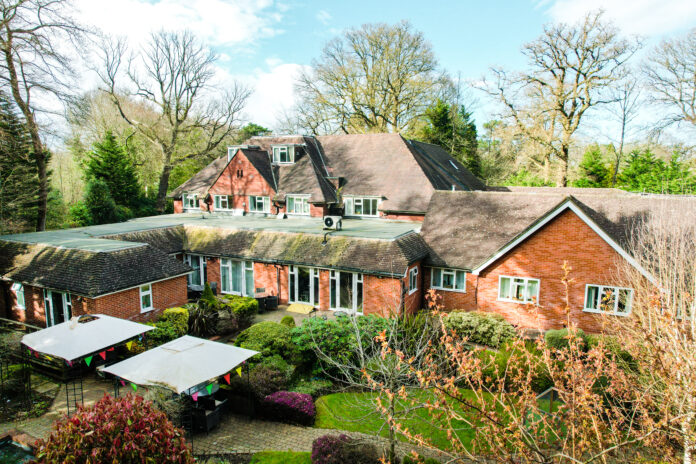 External Shot of Warrengate Dementia Nursing Home in Surrey