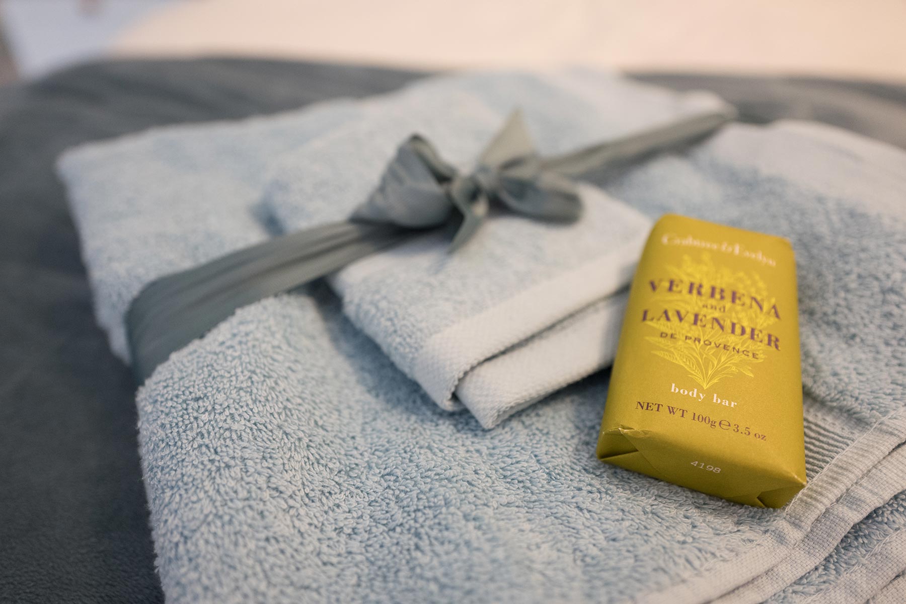 towels soap